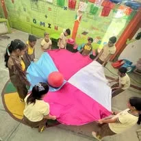 Actividad recreativa en grupo